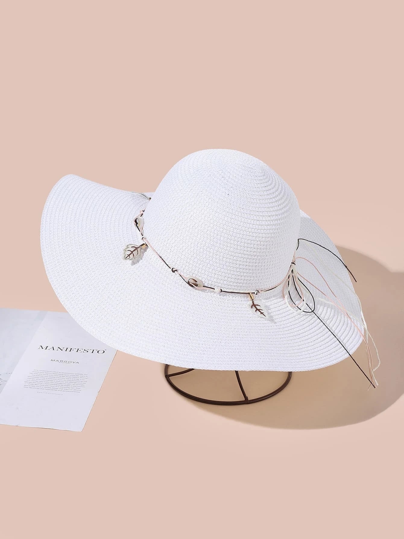 Women White Beach Hat
