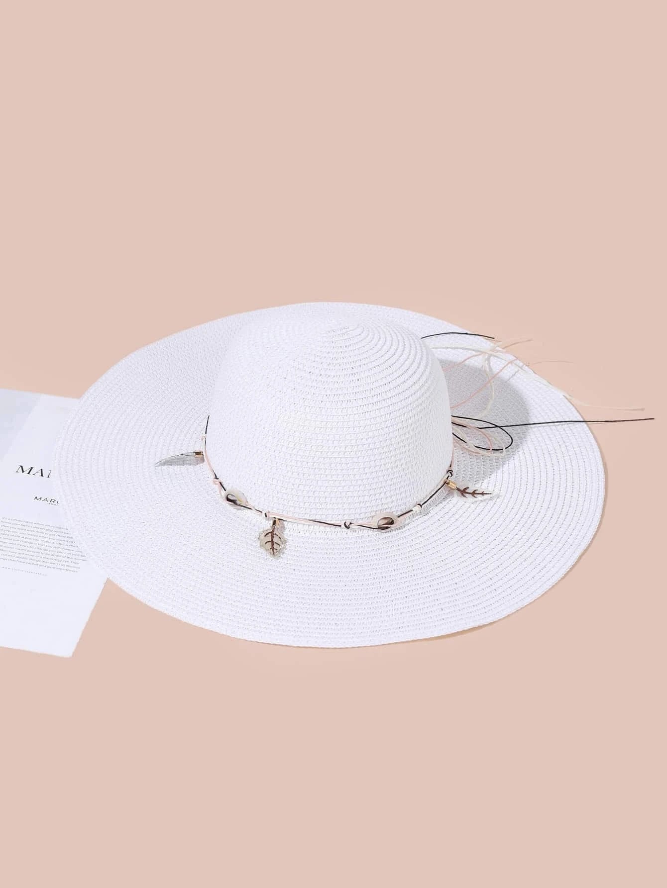Women White Beach Hat