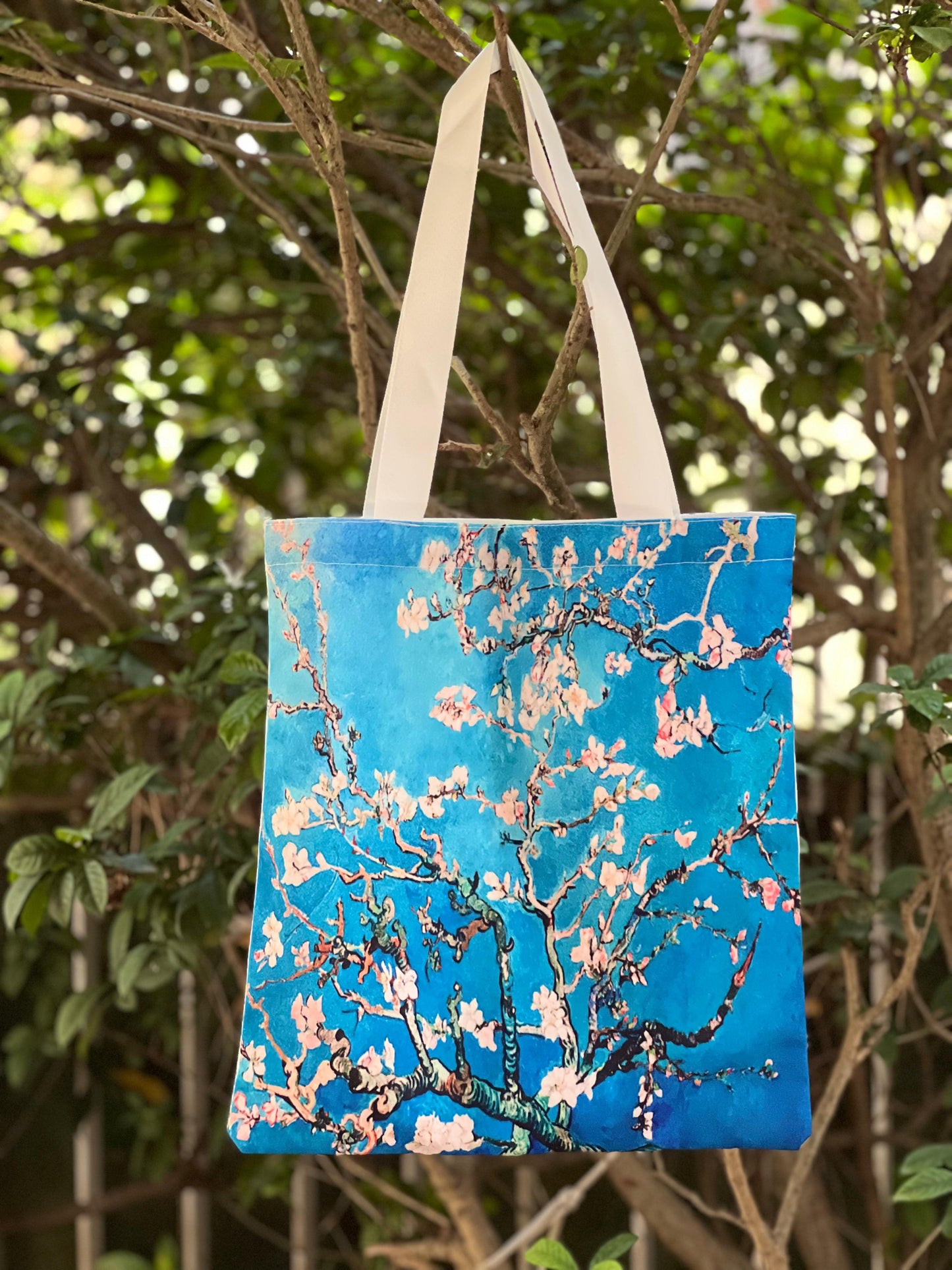 Van Gogh Almond Blossoms Tote Bag – Elegant Floral Canvas Bag
