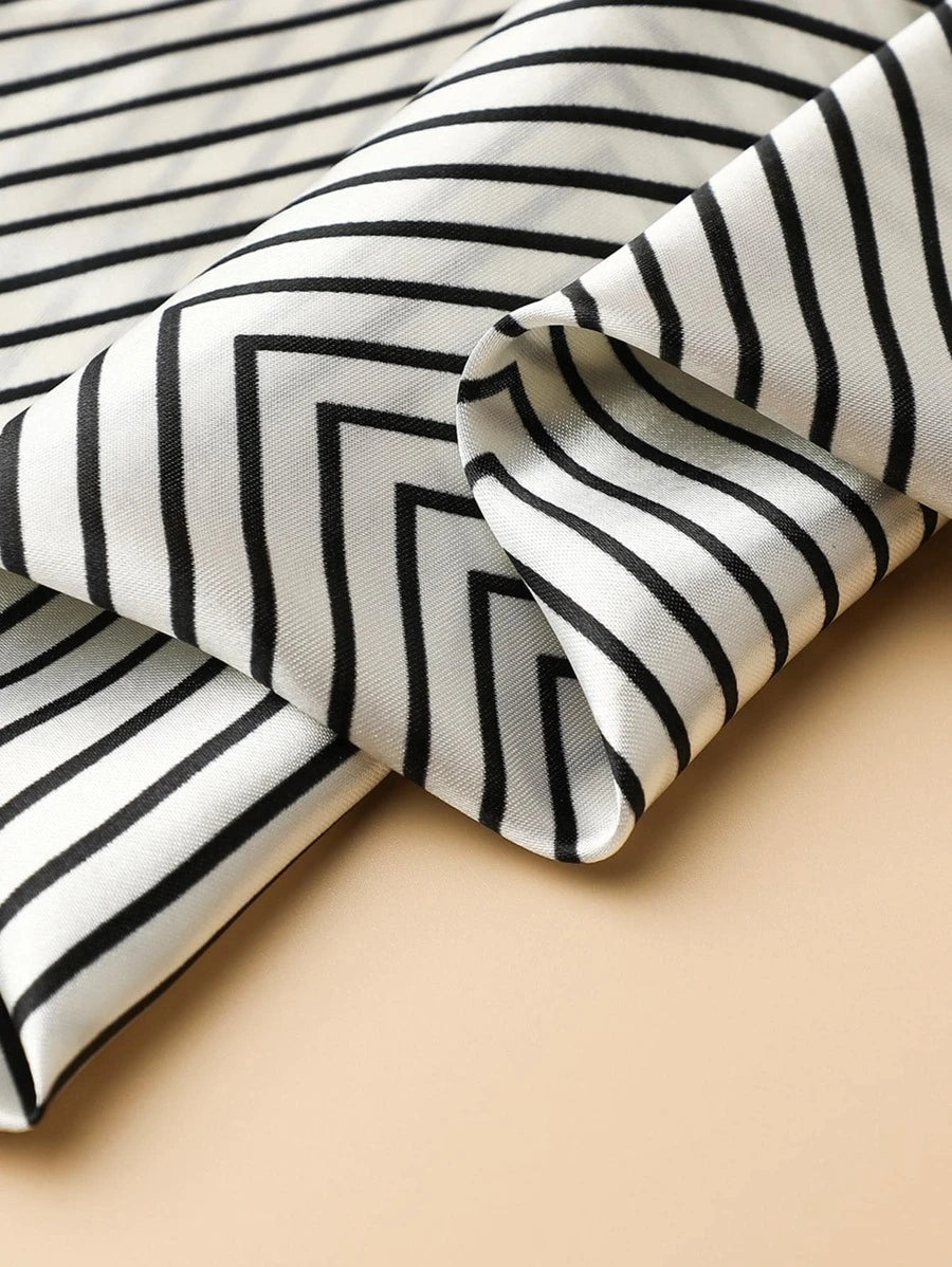 Geometric Stripes Vintage Bandana