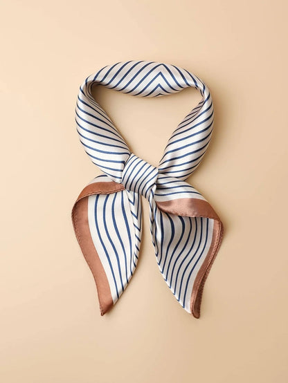 Geometric Stripes Vintage Bandana