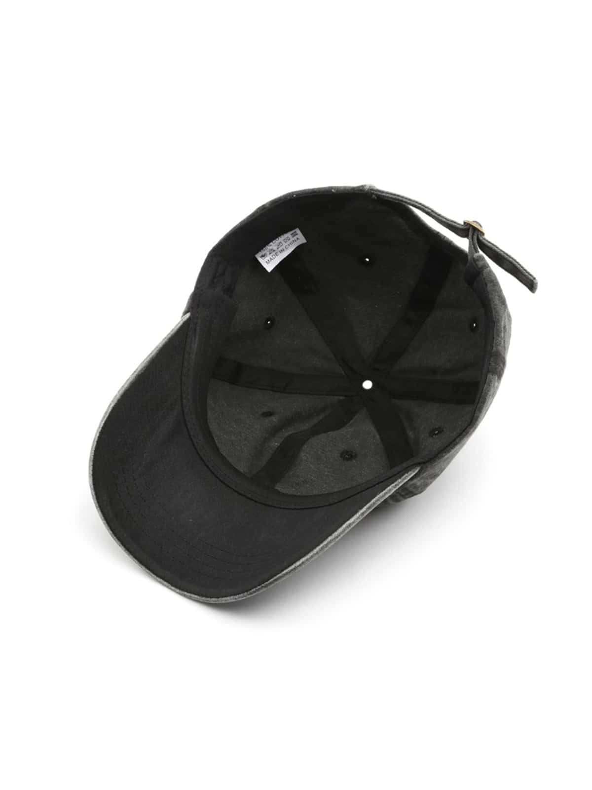 1pc Unisex Sporty Vintage Washed Shark Baseball Cap