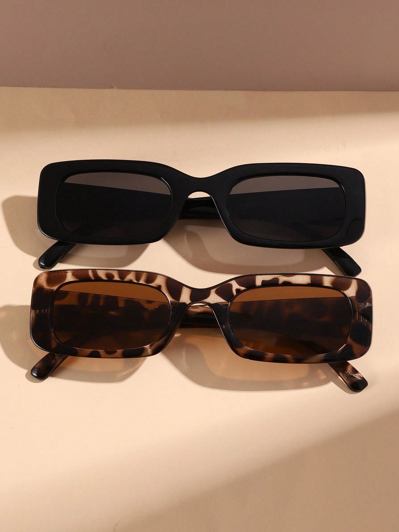 Classic Black & Brown Sunglasses(2-Pack)
