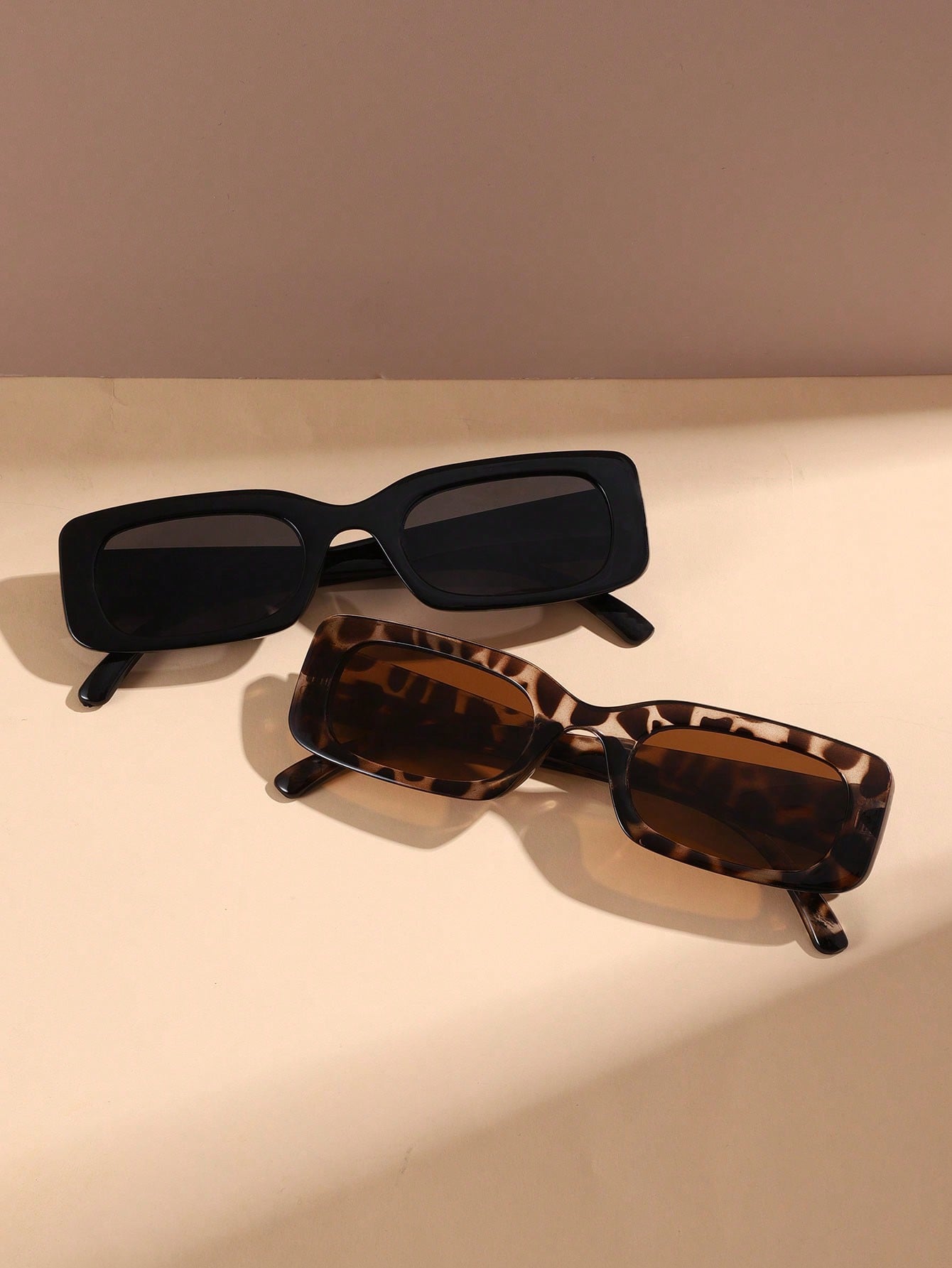 Classic Black & Brown Sunglasses(2-Pack)
