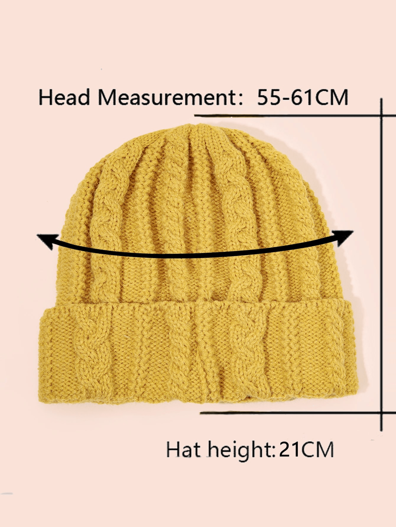 Stylish Cable Knit Beanies - Cozy Winter Hats in Vibrant Colors