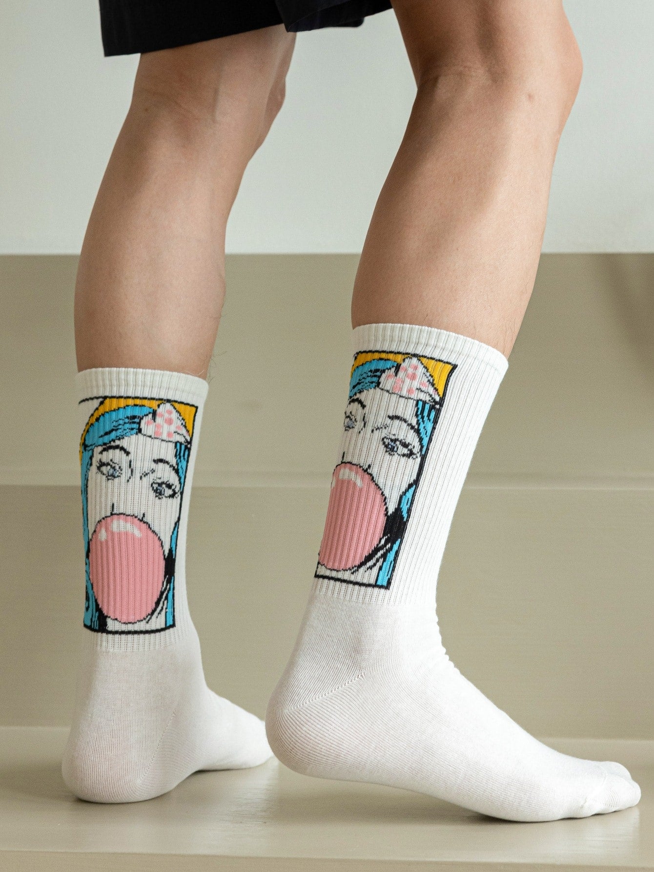 5 Pairs Street Wear Socks
