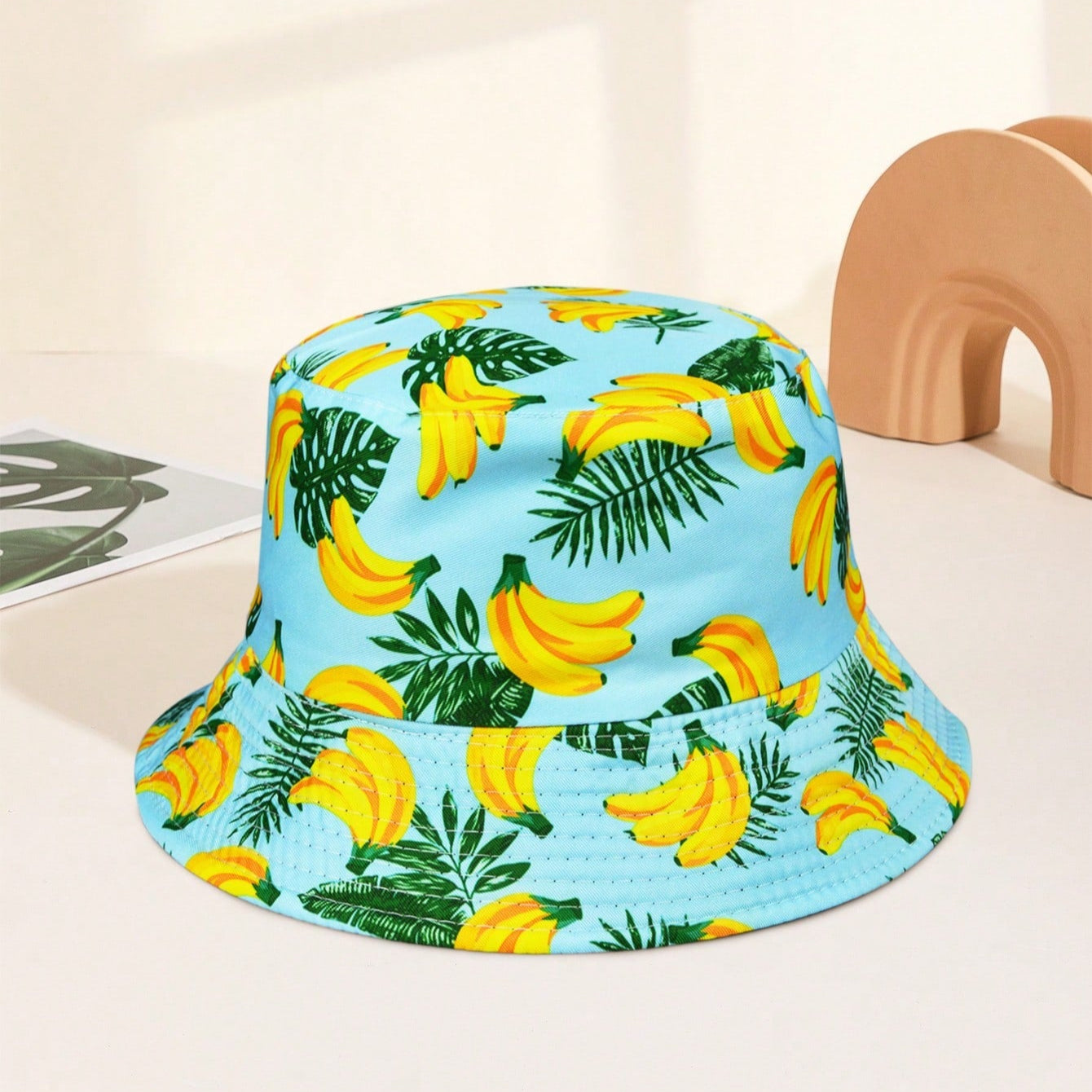 Tropical Banana Bucket Hat – Fun Summer Style for Beach & Streetwear