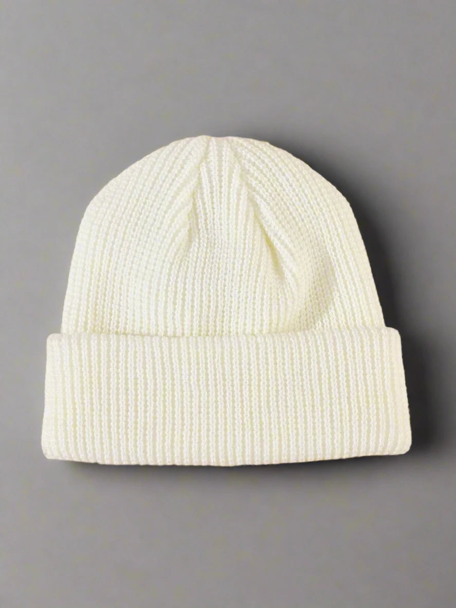 Classic Ribbed Knit Beanie – California Edition