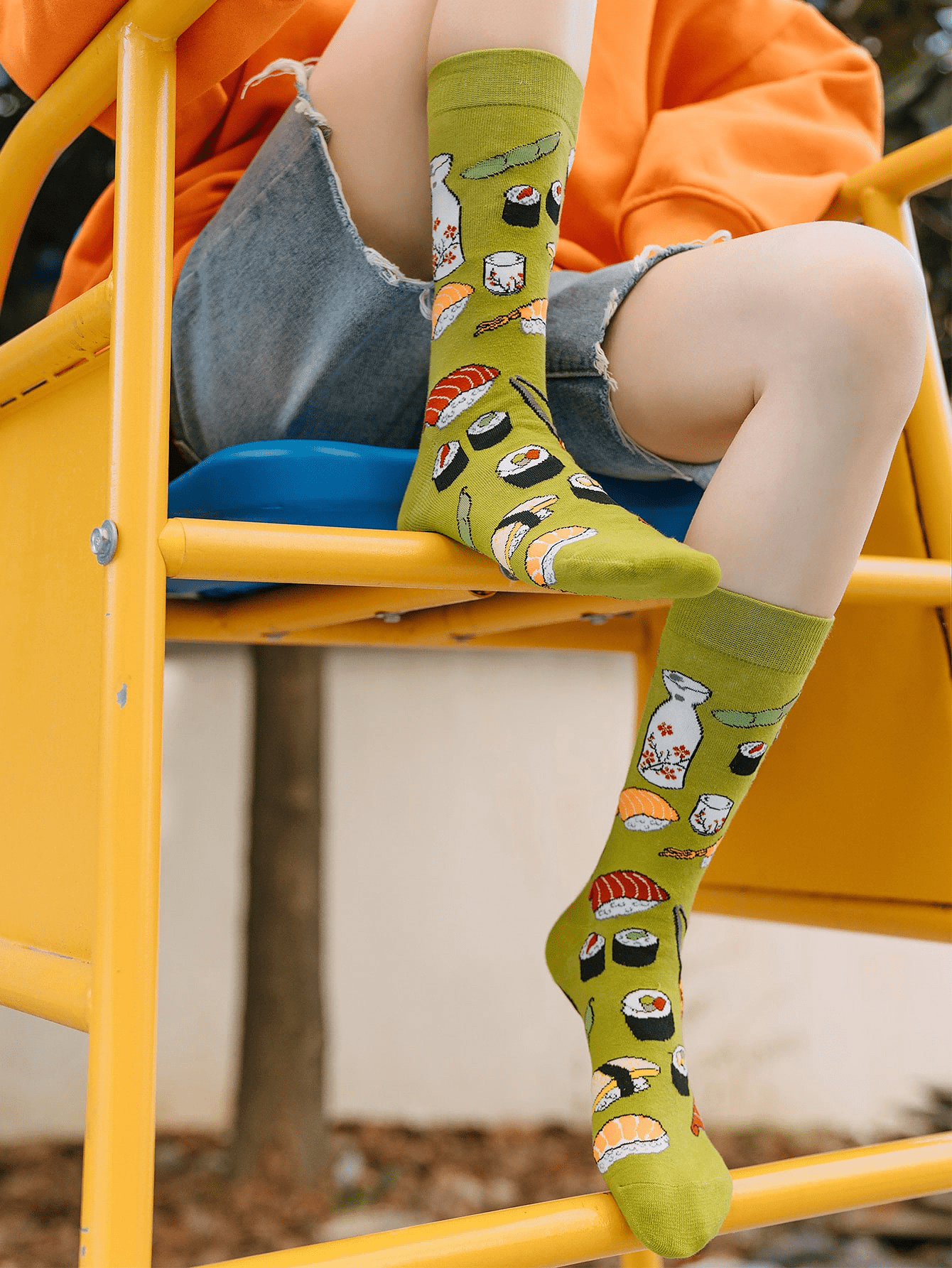 Fun Food-Themed 5-Pair Socks Set – Add Flavor to Your Style