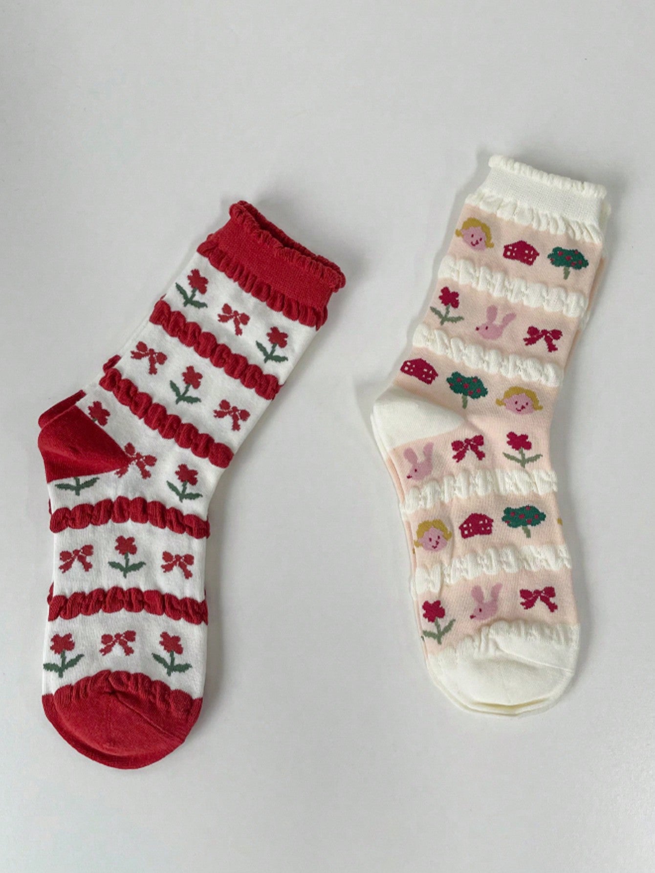 6 Pairs Fun and Cozy Animal-Themed Socks – Perfect for Adding a Playful Touch to Your Wardrobe