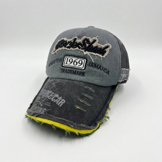 "Kingston Stealth" Heavy Distressed Heritage Cap