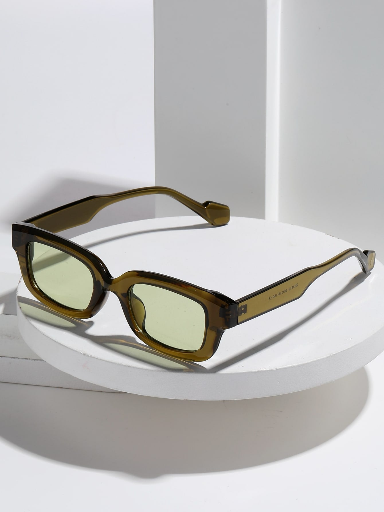 Vintage Futuristic Geometric Sunglasses