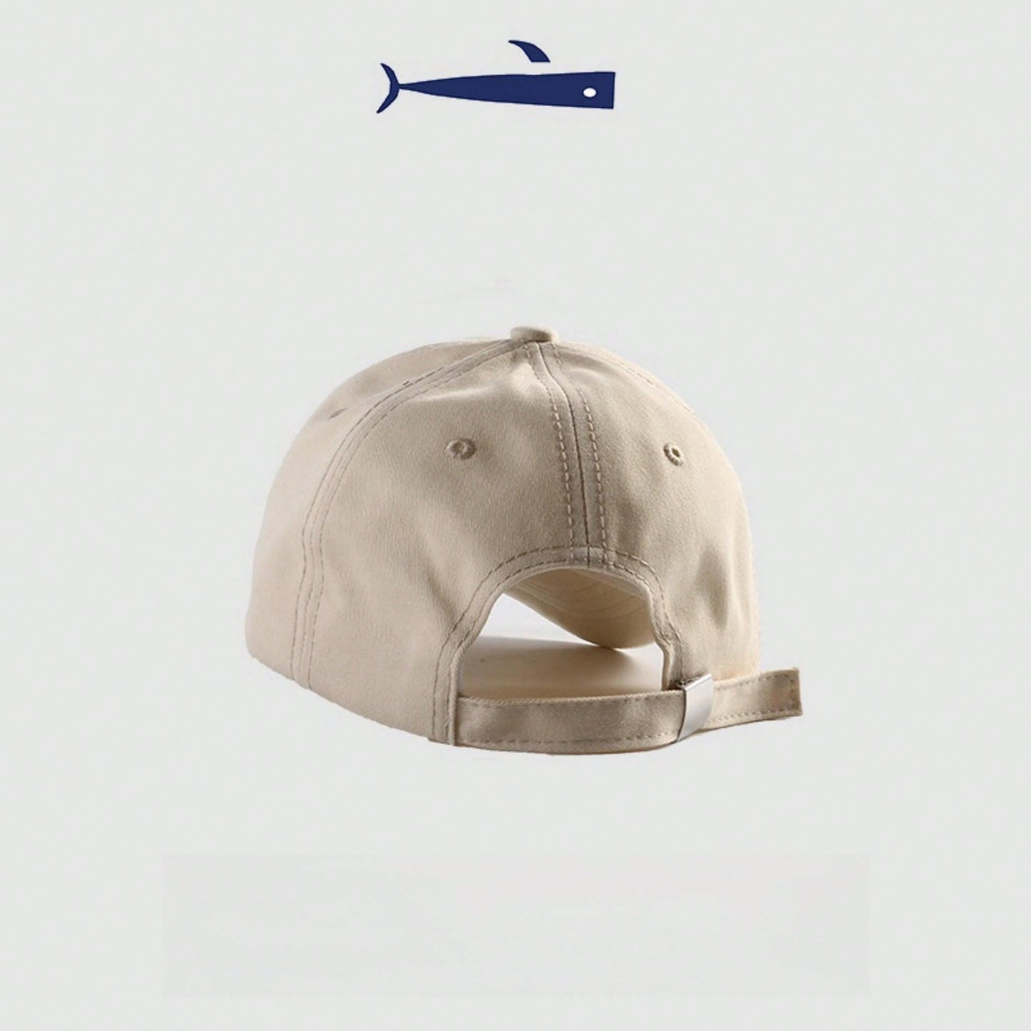Beige Whale Cap