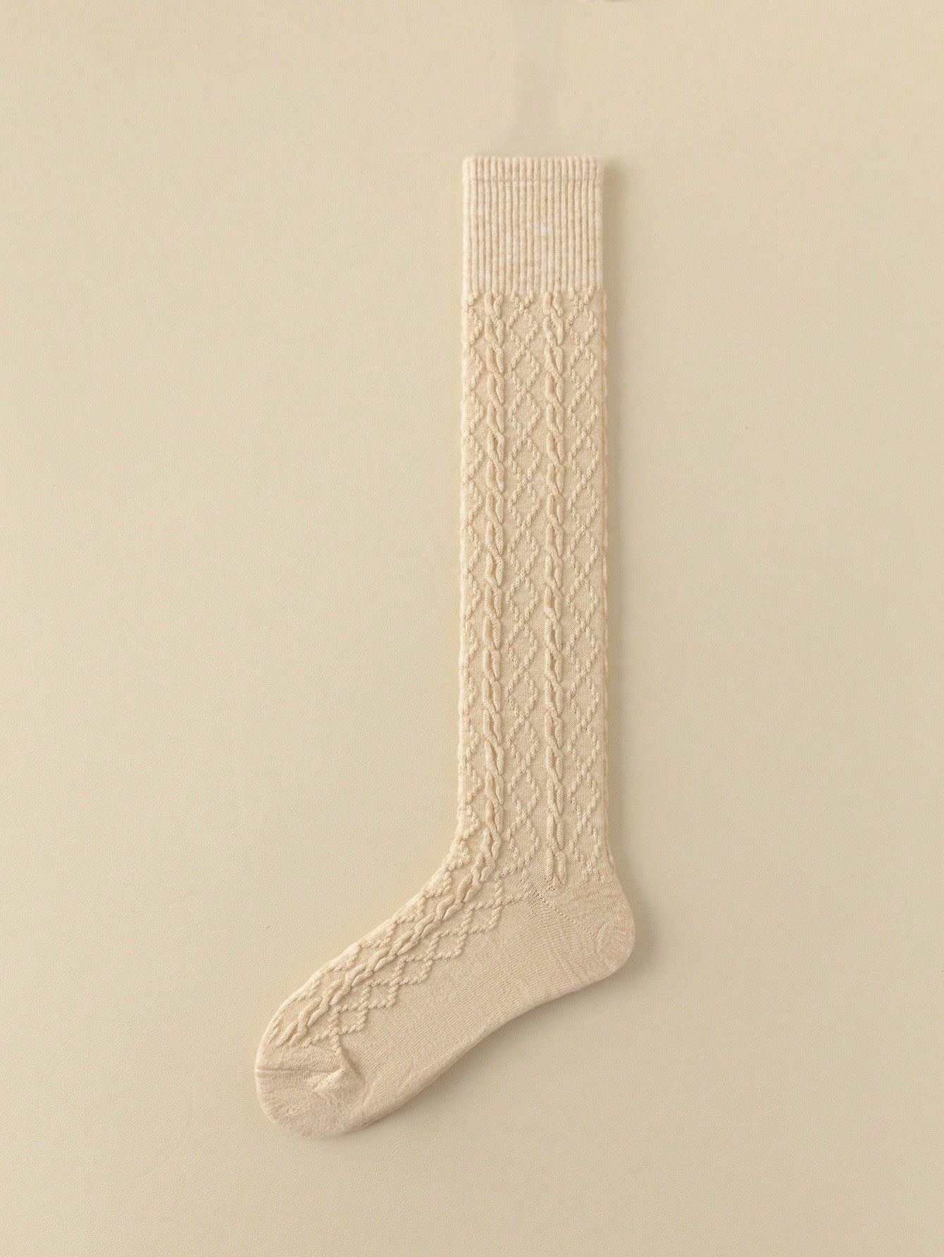 Long Winter Socks – Warm Knee-High Knit Socks for Women in Lebanon