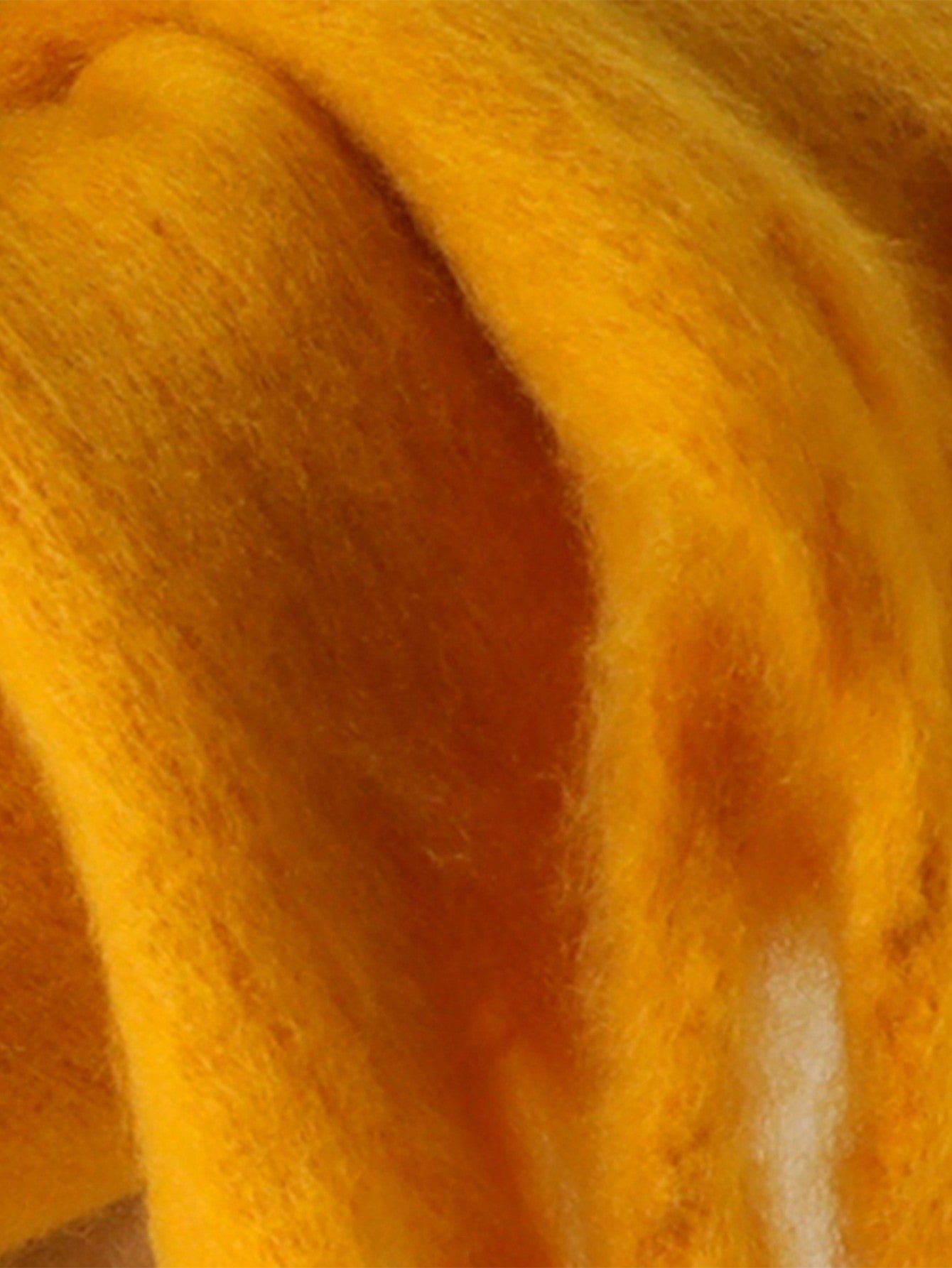 Bold Yellow Winter Scarf – Cozy, Oversized, and Fashionable